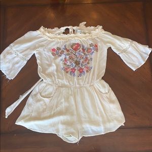 DAVI&DANI BOHO LARGE CREAM ROMPER